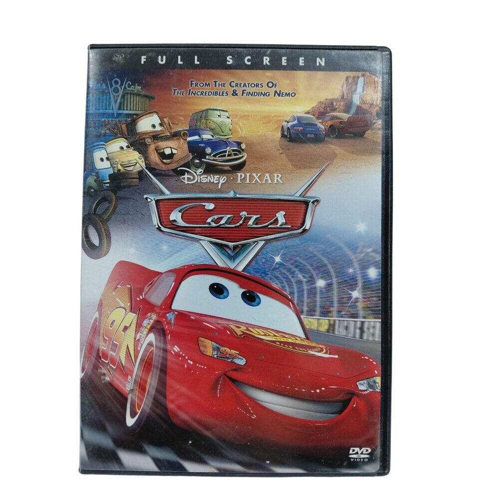 Disney Pixar Cars Full Screen DVD Movie With Bonus Features - Picture 2 of 6